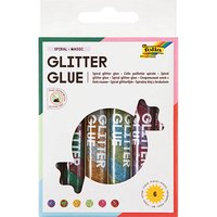 6 folia Glitter Glue SPIRAL BASIC Klebestifte 6 x 10,5 ml 6 folia Glitter Glue SPIRAL BASIC Klebestifte 6 x 10,5 ml von folia