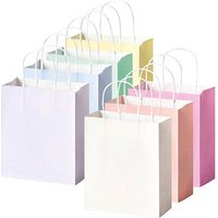 7 folia Papiertüten PASTELL M helllila, hellblau, hellgelb, mint, apricot, creme, pink 18,0 x 21,0 cm von folia