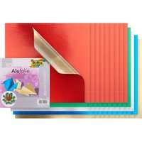Alu-Faltblätter, 10 x 10 cm Alu-Faltblätter, 10 x 10 cm von folia