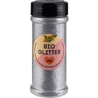 Bio-Glitter, 100g - Silber Bio-Glitter, 100g - Silber von folia