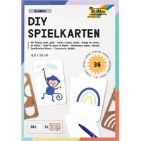 Blanko Spielkarten Set von folia