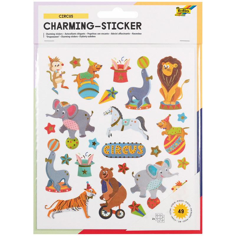 Charming-Sticker Kids I Mit 2 Bögen In Bunt von folia