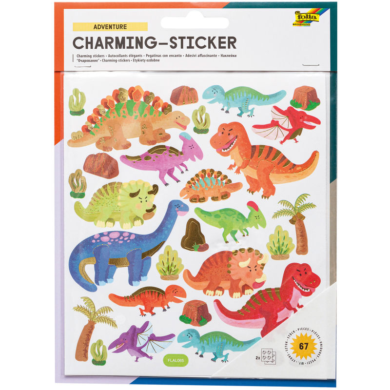 Charming-Sticker Kids Iii Mit 2 Bögen In Bunt von folia