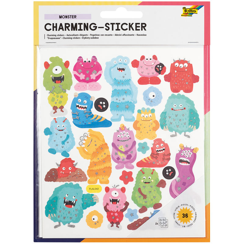 Charming-Sticker Kids Iv Mit 2 Bögen In Bunt von folia