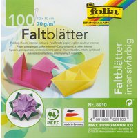 Faltpapier, 10 x 10 cm von folia