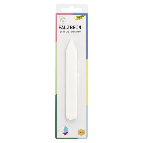 Falzbein aus Knochen, 150x20mm von folia