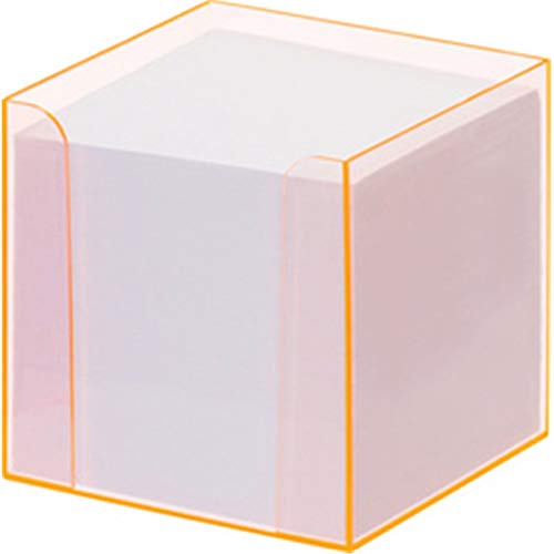 Folia 9907/1 Zettelbox transparent-orange von folia