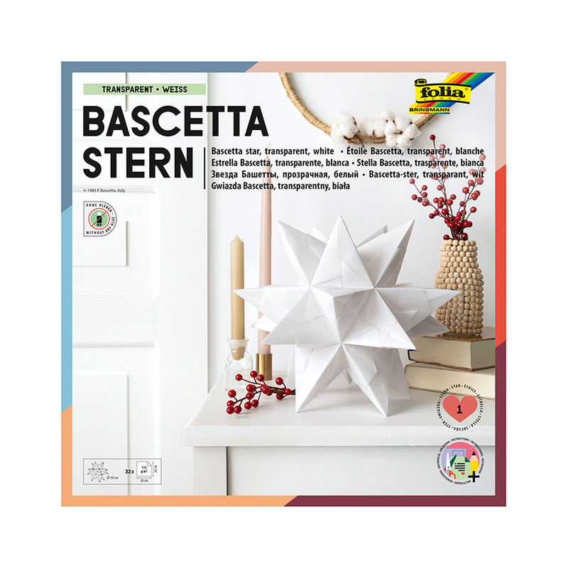 Folia Bascetta-Set, Weiß von folia