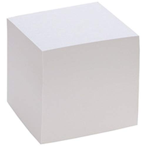 Folia Ersatzpapier für Zettelbox weiß/9910-E 90x90x90 mm von folia