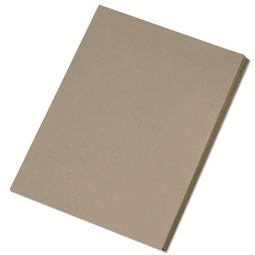 Folia Graupappe, 40x50cm, 2,5mm stark, grau (5 Bogen) von folia