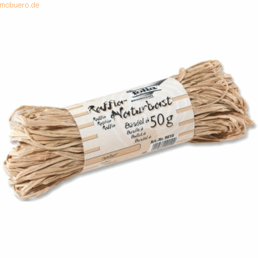 Folia Naturbast Bündel 50g natur von folia