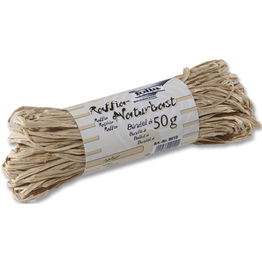 Folia Naturbast Raffia - matt natur 50 g von folia
