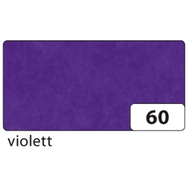Folia Transparentpapier - 42g 70 x 100 cm gefalzt 25 Bogen violett von folia