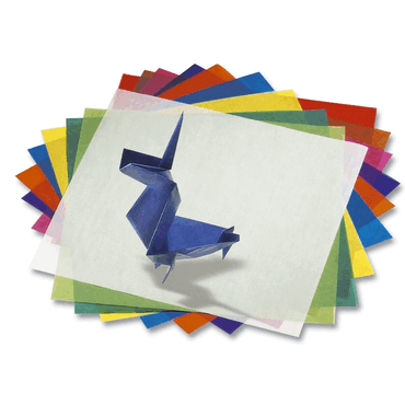 Folia Transparentpapier - 42g 70 x 100 cm gefalzt 25 Bogen weiß. von folia