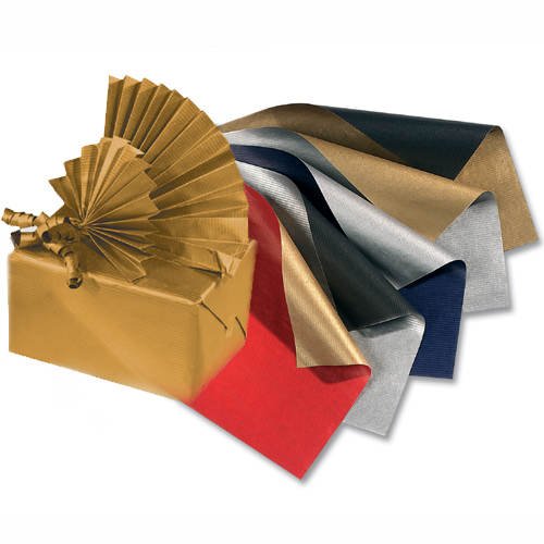 Geschenkpapier Weihnachten 70x200cm, rot-gold Geschenkpapier Weihnachten 70x200cm, rot-gold von folia