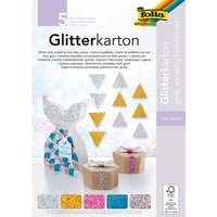 Glitterkarton "Konfetti" von folia