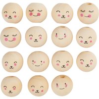 Holzkugeln mit Gesicht "Cute Faces" Holzkugeln mit Gesicht "Cute Faces" von folia