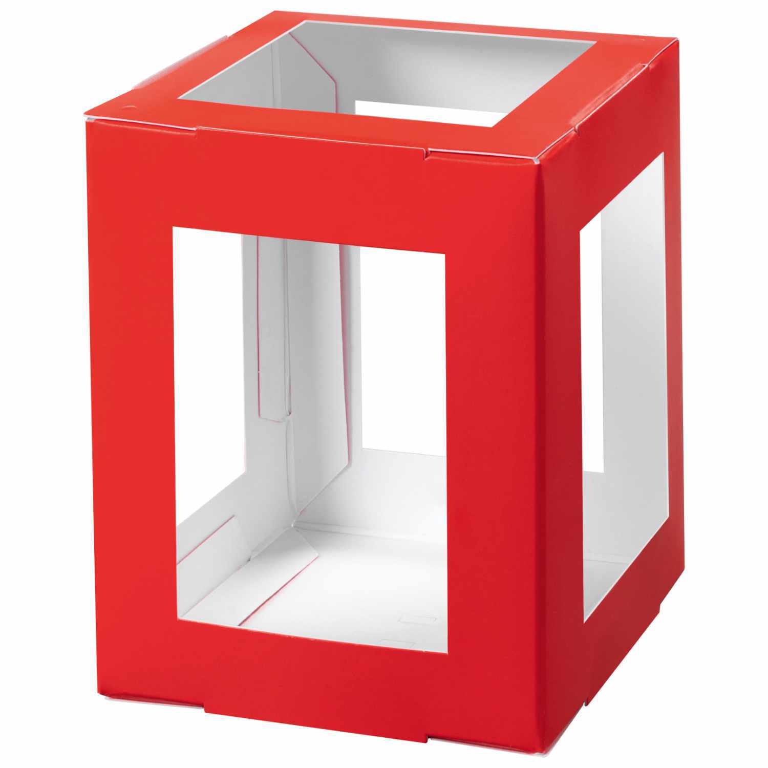 Laternen Rohling eckig 13,5x13,5x18cm 5 Stück Laternen Rohling eckig 13,5x13,5x18cm 5 Stück von folia