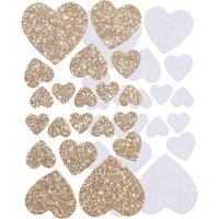 Moosgummi-Sticker "Herzen" Moosgummi-Sticker "Herzen" von folia