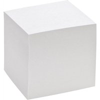 Notizklotz, 9 x 9 x 9 cm - Weiß von folia