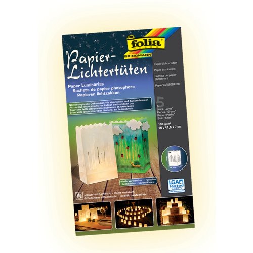 PAPIER-LICHTERTUETEN KLEIN 5ST PAPIER-LICHTERTUETEN KLEIN 5ST von folia