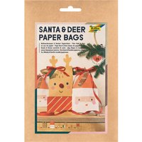 Paper Bag Set "Santa & Deer" von folia