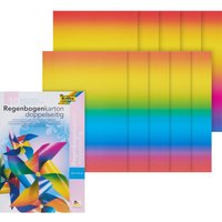 Regenbogen Tonkarton von Multi