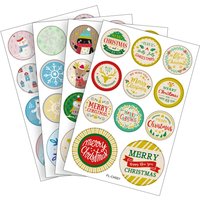 Rund-Sticker "Weihnachtszeit" Rund-Sticker "Weihnachtszeit" von folia