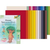 Tonpapier-Block von folia