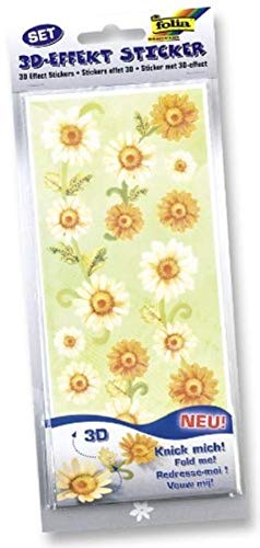 folia 1311 - 3D Effekt Sticker, Ganzjahresmotive, 6 Blatt sortiert - Dreidimensionale Sticker mit raffinierter Aufklapptechnik folia 1311 - 3D Effekt Sticker, Ganzjahresmotive, 6 Blatt sortiert - Dreidimensionale Sticker mit raffinierter Aufklapptechnik von folia