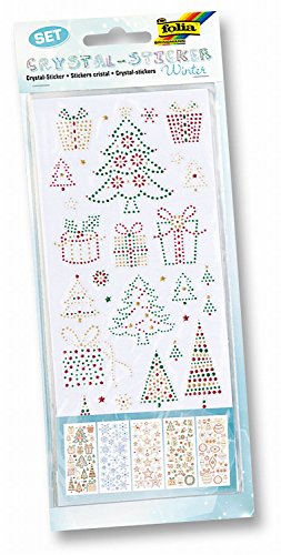 folia 1431 - Crystal Sticker Winter - hochwertige Sticker mit gepunkteten Glittermotiven folia 1431 - Crystal Sticker Winter - hochwertige Sticker mit gepunkteten Glittermotiven von folia