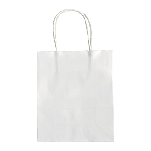 folia 22400 - Papiertüten aus Kraftpapier, Geschenktüten, 20 Stück, 24 x 12 x 31 cm, weiß - zum Basteln, Verzieren und Verschenken folia 22400 - Papiertüten aus Kraftpapier, Geschenktüten, 20 Stück, 24 x 12 x 31 cm, weiß - zum Basteln, Verzieren und Verschenken von folia