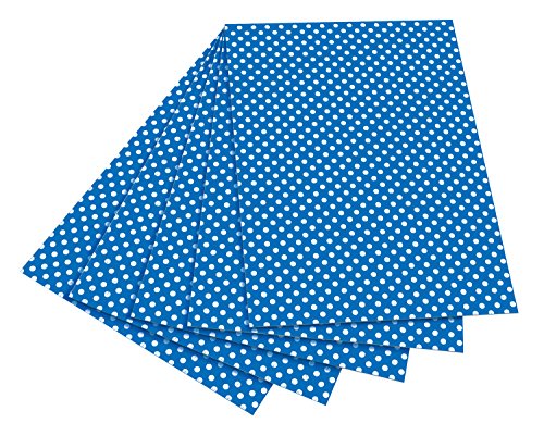 folia 5903 - Fotokarton blau mit weißen Punkten, 50 x 70 cm, 10 Bogen, beidseitig bedruckt - zum Basteln und kreativen Gestalten von Karten, Fensterbildern und für Scrapbooking folia 5903 - Fotokarton blau mit weißen Punkten, 50 x 70 cm, 10 Bogen, beidseitig bedruckt - zum Basteln und kreativen Gestalten von Karten, Fensterbildern und für Scrapbooking von folia