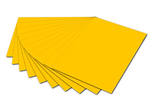 folia 6115 - Fotokarton Goldgelb, 50 x 70 cm, 300 g/qm, 10 Bogen - zum Basteln und kreativen Gestalten von Karten, Fensterbildern und für Scrapbooking folia 6115 - Fotokarton Goldgelb, 50 x 70 cm, 300 g/qm, 10 Bogen - zum Basteln und kreativen Gestalten von Karten, Fensterbildern und für Scrapbooking von folia