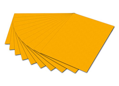 folia 6116 - Fotokarton Dunkelgelb, 50 x 70 cm, 300 g/qm, 10 Bogen - zum Basteln und kreativen Gestalten von Karten, Fensterbildern und für Scrapbooking folia 6116 - Fotokarton Dunkelgelb, 50 x 70 cm, 300 g/qm, 10 Bogen - zum Basteln und kreativen Gestalten von Karten, Fensterbildern und für Scrapbooking von folia