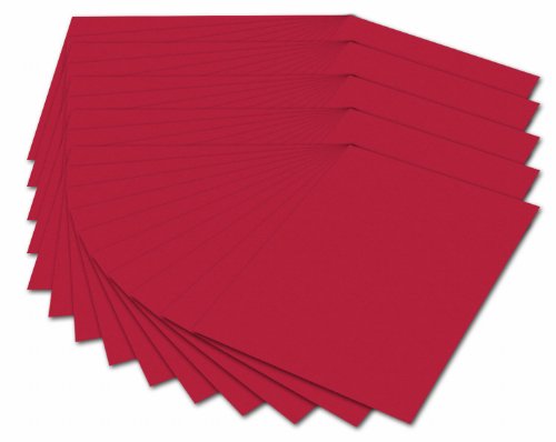 folia 614/50 20 - Fotokarton DIN A4, 300 g/qm, 50 Blatt, hochrot - zum Basteln und kreativen Gestalten von Karten, Fensterbildern und für Scrapbooking folia 614/50 20 - Fotokarton DIN A4, 300 g/qm, 50 Blatt, hochrot - zum Basteln und kreativen Gestalten von Karten, Fensterbildern und für Scrapbooking von folia