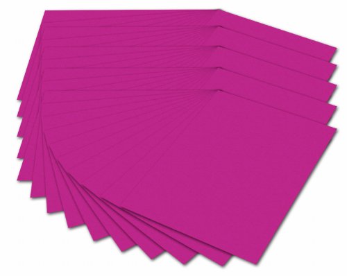 folia 614/50 23 - Fotokarton DIN A4, 300 g/qm, 50 Blatt, pink - zum Basteln und kreativen Gestalten von Karten, Fensterbildern und für Scrapbooking folia 614/50 23 - Fotokarton DIN A4, 300 g/qm, 50 Blatt, pink - zum Basteln und kreativen Gestalten von Karten, Fensterbildern und für Scrapbooking von folia
