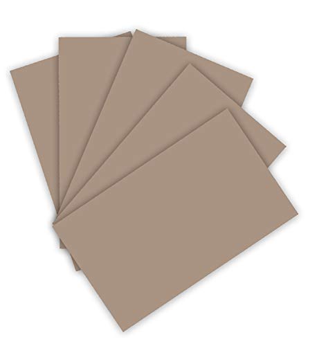 folia 614/50 73 - Fotokarton DIN A4, 300 g/qm, 50 Blatt, capuccino - zum Basteln und kreativen Gestalten von Karten, Fensterbildern und für Scrapbooking von folia