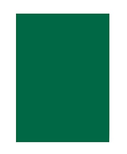folia 6358 - Tonpapier tannengrün, DIN A3, 130 g/qm, 50 Blatt - zum Basteln und kreativen Gestalten von Karten, Fensterbildern und für Scrapbooking von folia