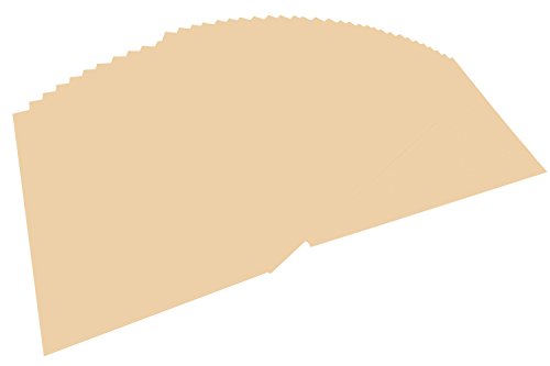 folia 6410 - Tonpapier chamois, DIN A4, 130 g/qm, 100 Blatt - zum Basteln und kreativen Gestalten von Karten, Fensterbildern und für Scrapbooking folia 6410 - Tonpapier chamois, DIN A4, 130 g/qm, 100 Blatt - zum Basteln und kreativen Gestalten von Karten, Fensterbildern und für Scrapbooking von folia