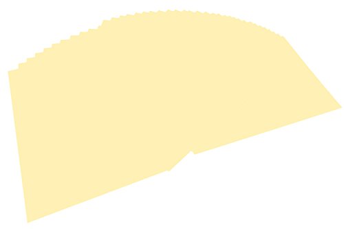 folia 6411 - Tonpapier strohgelb, DIN A4, 130 g/qm, 100 Blatt - zum Basteln und kreativen Gestalten von Karten, Fensterbildern und für Scrapbooking folia 6411 - Tonpapier strohgelb, DIN A4, 130 g/qm, 100 Blatt - zum Basteln und kreativen Gestalten von Karten, Fensterbildern und für Scrapbooking von folia