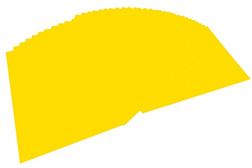 folia 6414 - Tonpapier bananengelb, DIN A4, 130 g/qm, 100 Blatt - zum Basteln und kreativen Gestalten von Karten, Fensterbildern und für Scrapbooking folia 6414 - Tonpapier bananengelb, DIN A4, 130 g/qm, 100 Blatt - zum Basteln und kreativen Gestalten von Karten, Fensterbildern und für Scrapbooking von folia