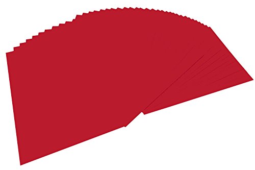 folia 6418 - Tonpapier ziegelrot, DIN A4, 130 g/qm, 100 Blatt - zum Basteln und kreativen Gestalten von Karten, Fensterbildern und für Scrapbooking folia 6418 - Tonpapier ziegelrot, DIN A4, 130 g/qm, 100 Blatt - zum Basteln und kreativen Gestalten von Karten, Fensterbildern und für Scrapbooking von folia