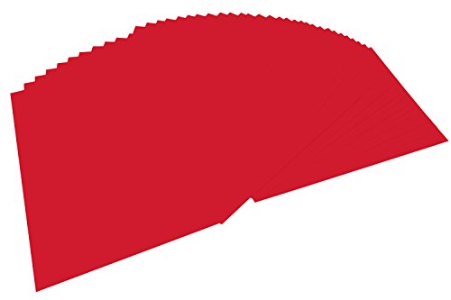 folia 6420 - Tonpapier hochrot, DIN A4, 130 g/qm, 100 Blatt - zum Basteln und kreativen Gestalten von Karten, Fensterbildern und für Scrapbooking folia 6420 - Tonpapier hochrot, DIN A4, 130 g/qm, 100 Blatt - zum Basteln und kreativen Gestalten von Karten, Fensterbildern und für Scrapbooking von folia