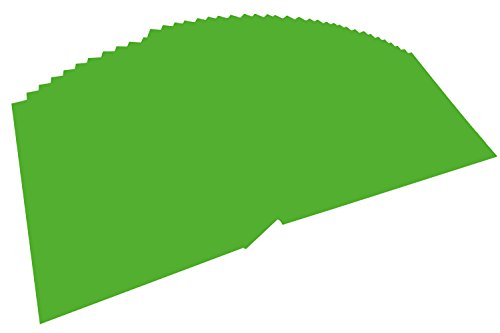 folia 6455 - Tonpapier grasgrün, DIN A4, 130 g/qm, 100 Blatt - zum Basteln und kreativen Gestalten von Karten, Fensterbildern und für Scrapbooking folia 6455 - Tonpapier grasgrün, DIN A4, 130 g/qm, 100 Blatt - zum Basteln und kreativen Gestalten von Karten, Fensterbildern und für Scrapbooking von folia