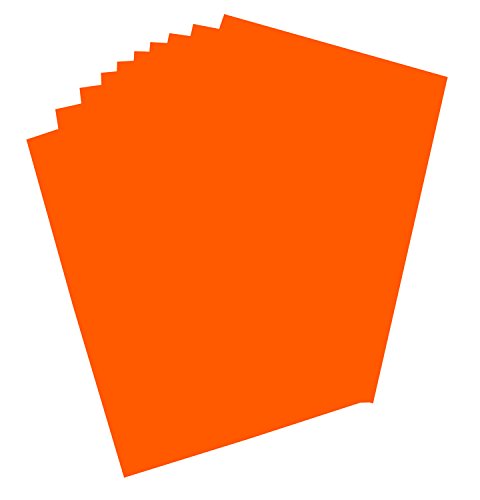 folia 65151 - Plakatkarton, ca. 48 x 68 cm, 10 Bögen, 380 g/qm, einseitig mandarin gefärbt - ideal zum Basteln oder Erstellen von Plakaten und Anzeigen folia 65151 - Plakatkarton, ca. 48 x 68 cm, 10 Bögen, 380 g/qm, einseitig mandarin gefärbt - ideal zum Basteln oder Erstellen von Plakaten und Anzeigen von folia