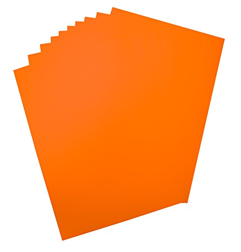 folia 65915 - Plakatkarton, ca. 48 x 68 cm, 10 Bögen, 380 g/qm, einseitig leuchtorange gefärbt - ideal zum Basteln oder Erstellen von Plakaten und Anzeigen folia 65915 - Plakatkarton, ca. 48 x 68 cm, 10 Bögen, 380 g/qm, einseitig leuchtorange gefärbt - ideal zum Basteln oder Erstellen von Plakaten und Anzeigen von folia