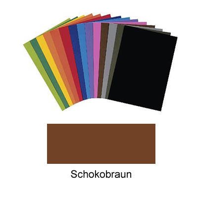 folia 6785 Tonpapier, (B)500 x (H)700 mm, 130 G/qm, schokobraun von folia