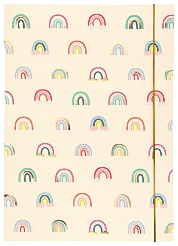 folia 69012 - Sammelmappe A3 Hot Foil Rainbows, aus stabilem Karton mit Gummiband folia 69012 - Sammelmappe A3 Hot Foil Rainbows, aus stabilem Karton mit Gummiband von folia