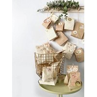 folia Adventskalender Falala weiß, natur, gold folia Adventskalender Falala weiß, natur, gold von folia